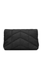 Puffer Small Pouch in Quilted Lambskin
